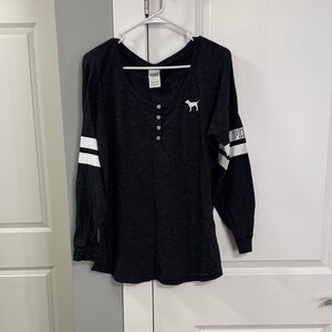 Victoria's Secret Pink Gray Top